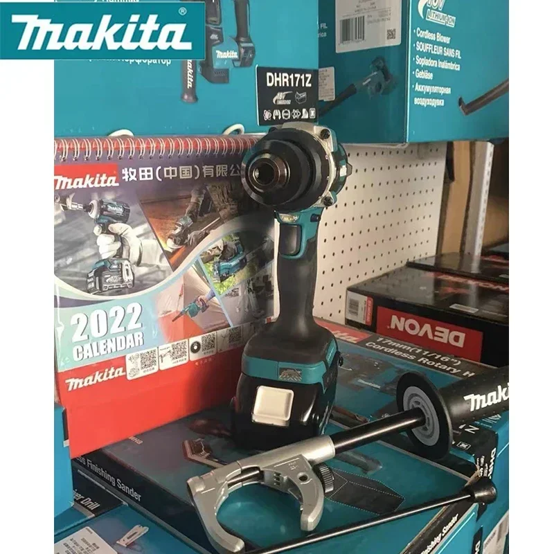 Imagem -03 - Makita-drill Driver sem Fio com Velocidade Variável Motor sem Escova Heavy Duty Driver Power Tool 18v Lxt 125n.m High Torque Dhp486z