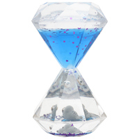 Oil Drop Hourglass Decoration Liquid Timer Stylish Relax Bubble Gift Kids Study Birthday Wedding Home Adornment