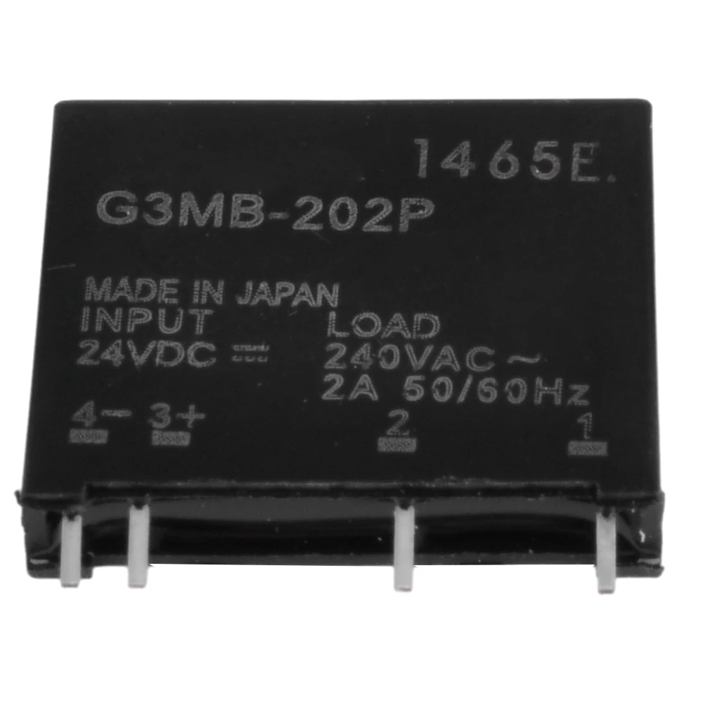 Smart Electronics Solid State Relay Module G3MB-202P DC-AC PCB SSR In 5V/12V/24VDC Out 240V AC 2A