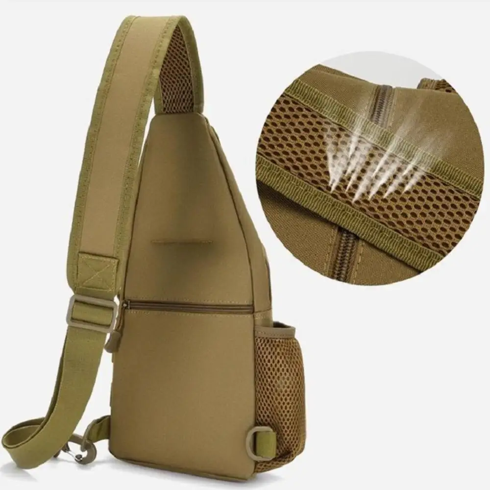 ISKYBOB-Bolso de hombro táctico para hombre, mochila militar de nailon para caza al aire libre, Camping, pesca, senderismo