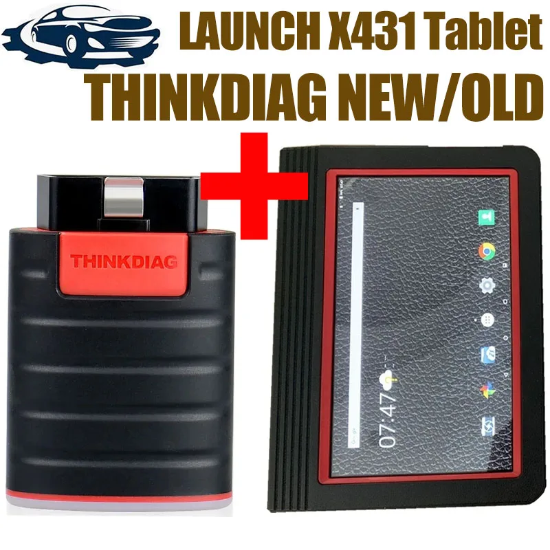 

LAUNCH X431 Tablet with Thinkdiag Hot Version Full System OBD2 Diagnostic Tool ECU Coding Active Test thinkdiag new version