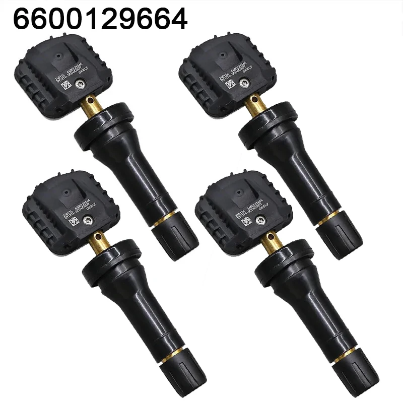 

1/4 шт. TPMS датчик давления в автомобильных шинах для Geely Okavango Atlas Pro BelGee 6600129664 433 МГц