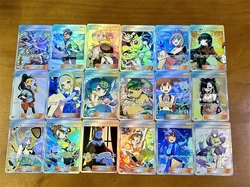 18Pcs/set Pokemon Diy Self-Control Ptcg Collect Signature Trading Flash Card Anime Cartoon Gift Refraction Color Flash