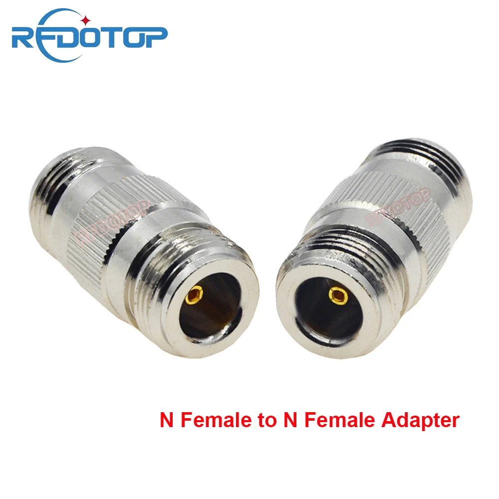 2PCS/lot L16 N Female Jack to N Female Jack Straight Connector for WiFi Radio Antenna L16 N-K to N-K RF Coaxial Adapter