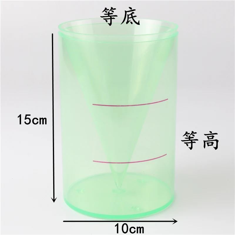 Cylindrical Cones Volumetric Volume Demonstration Primary School Mathematics Teaching Aids Geometry Demonstration Model