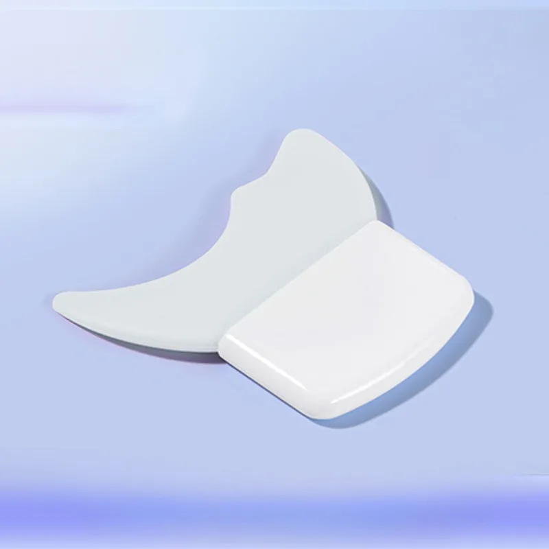 2 stuks multifunctionele siliconen eyeliner sjabloon oogmake-up extra halvemaanvormige baffle is geschikt voor eenvoudige eyeliner tekening