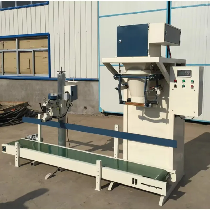 Semi Automatic 5kg 25kg 50kg Feed Sealing Bagging Granular Packing Machine Automatic Powder Filling Machine
