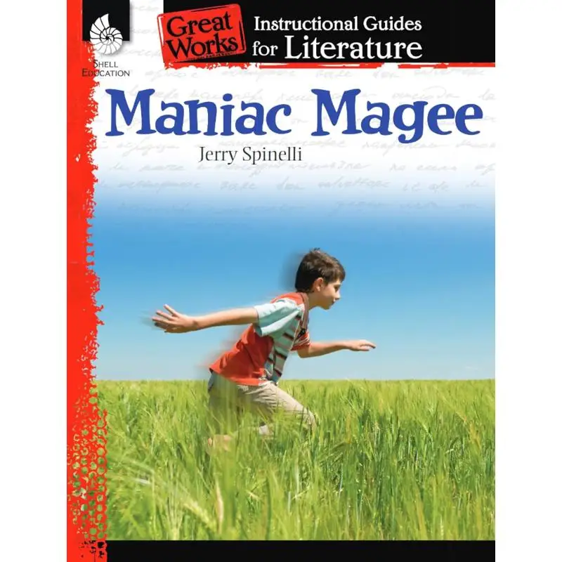 

Руководство по инструкции Maniac Magee для литературы Мэри Эллен Тейлор TCM 9781425889838 Книга