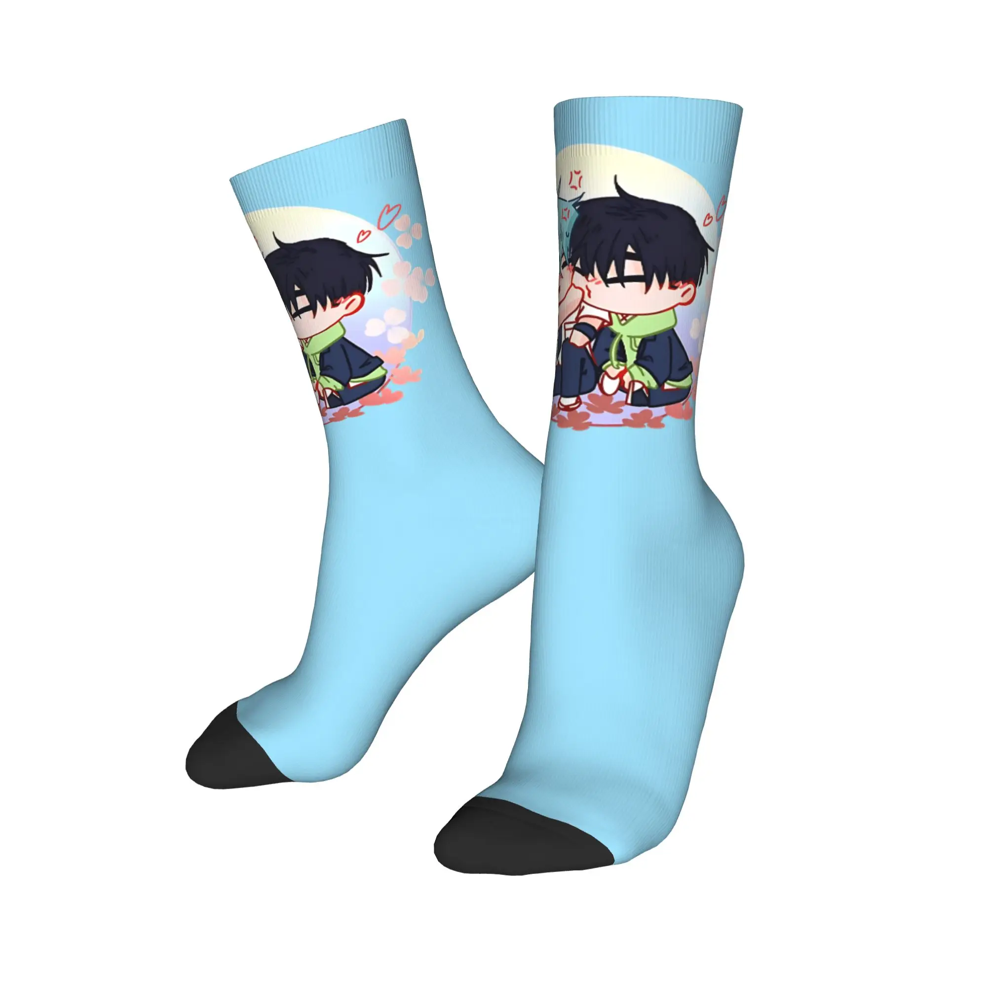 

Носки, повседневные носки Alien Stage Ivantill Chibi, школьные носки AU, женские носки высокого качества из полиэстера, весна-лето, осень-зима,