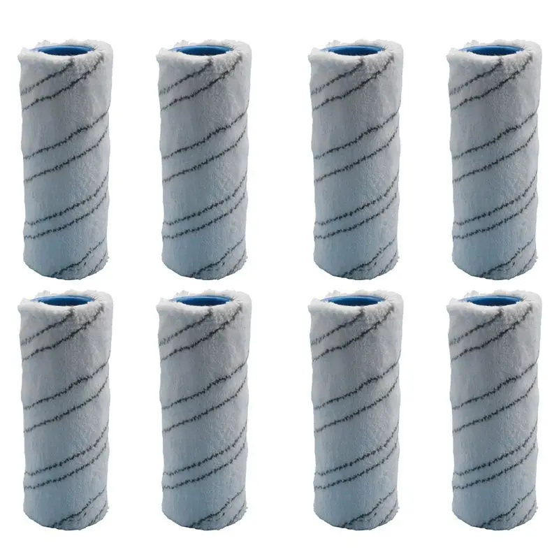 

AB13-8 Pieces Set Of Rollers For Karcher FC5 FC7 FC3 FC3D Electric Floor Cleaner Replacement Rollers 2.055-007.0 Gray
