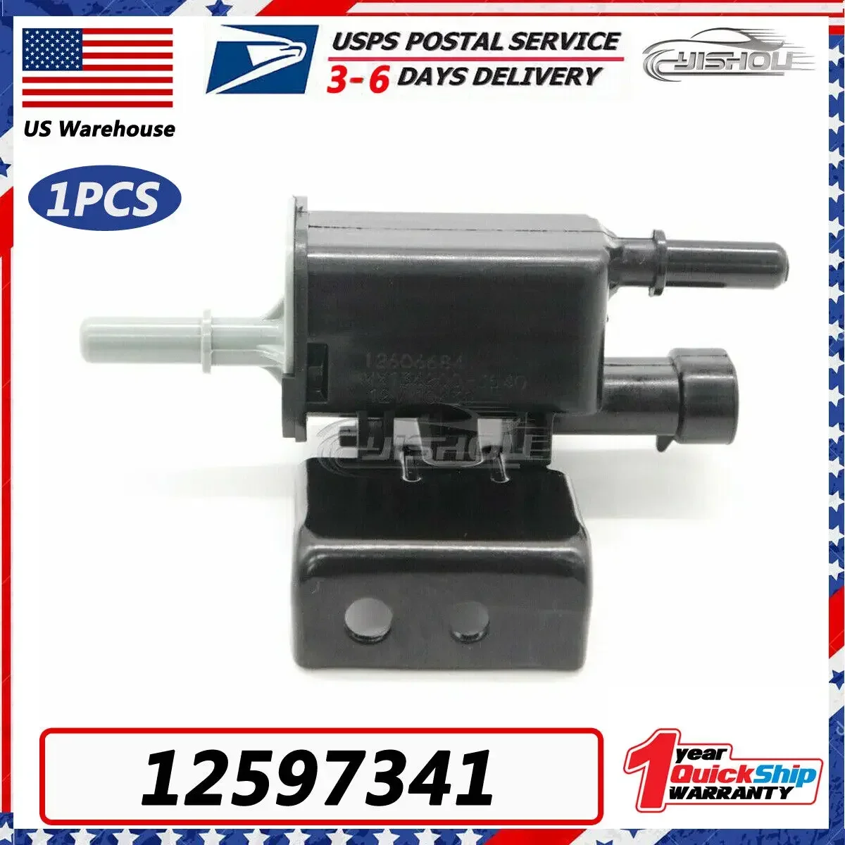 

Evap Vapor Canister Purge Solenoid Valve 12597341 For BUICK CHEVROLET GMC HUMMER ISUZU PONTIAC SAAB SATURN 12606684 12597567