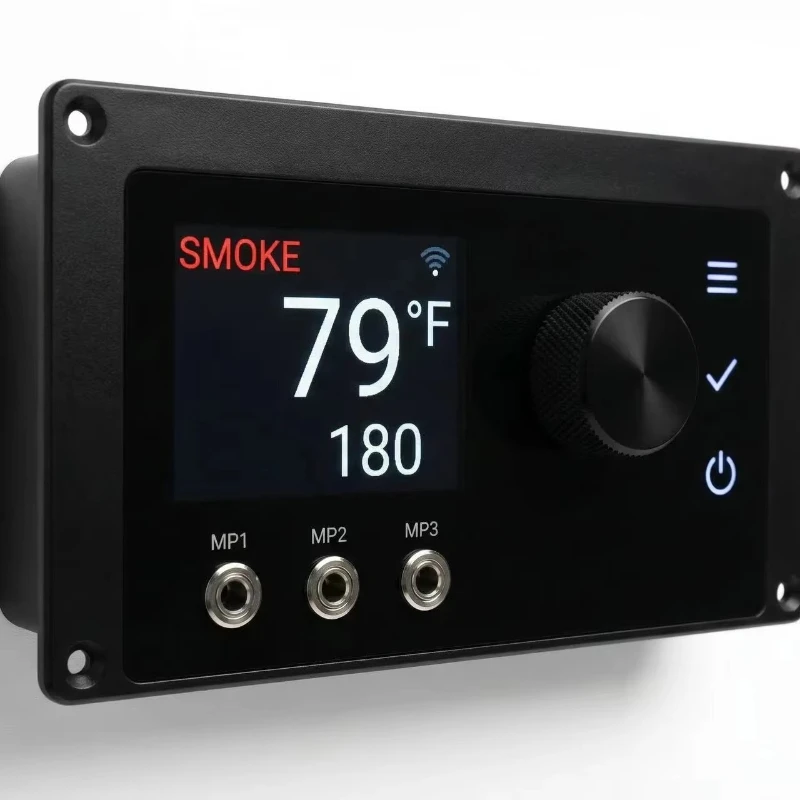 

Electric Furnace/Oven Digital Temperature Controller - PID Precision Control, LED Display, Support for Multiple Probes
