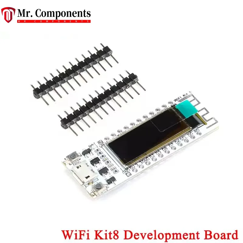 Комплект Wi-Fi Heltec 8, OLED-дисплей ESP8266, встроенный Wi-Fi 2,4 ГГц для Arduino NodeMCU, модуль макетной платы интерфейса Micro USB Комплект Wi-Fi Heltec 8, OLED-дисплей ESP8266, встроенный Wi-Fi 2,4 ГГц для Arduino NodeMCU, модуль макетной платы интерфейса Micro USB