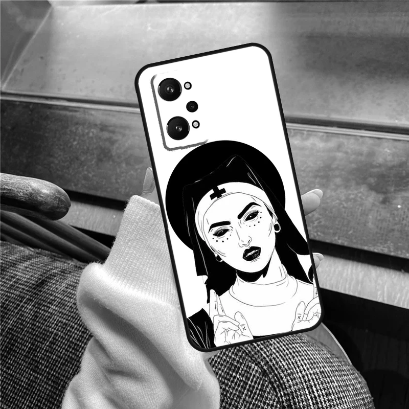 شقيقة نمط راهبة مثير فتاة القضية ل Realme 15 برو 11 12 13 14 برو زائد C65 C67 C61 C53 C55 C51 C25 C63 C71 C75 GT6 GT7 #2