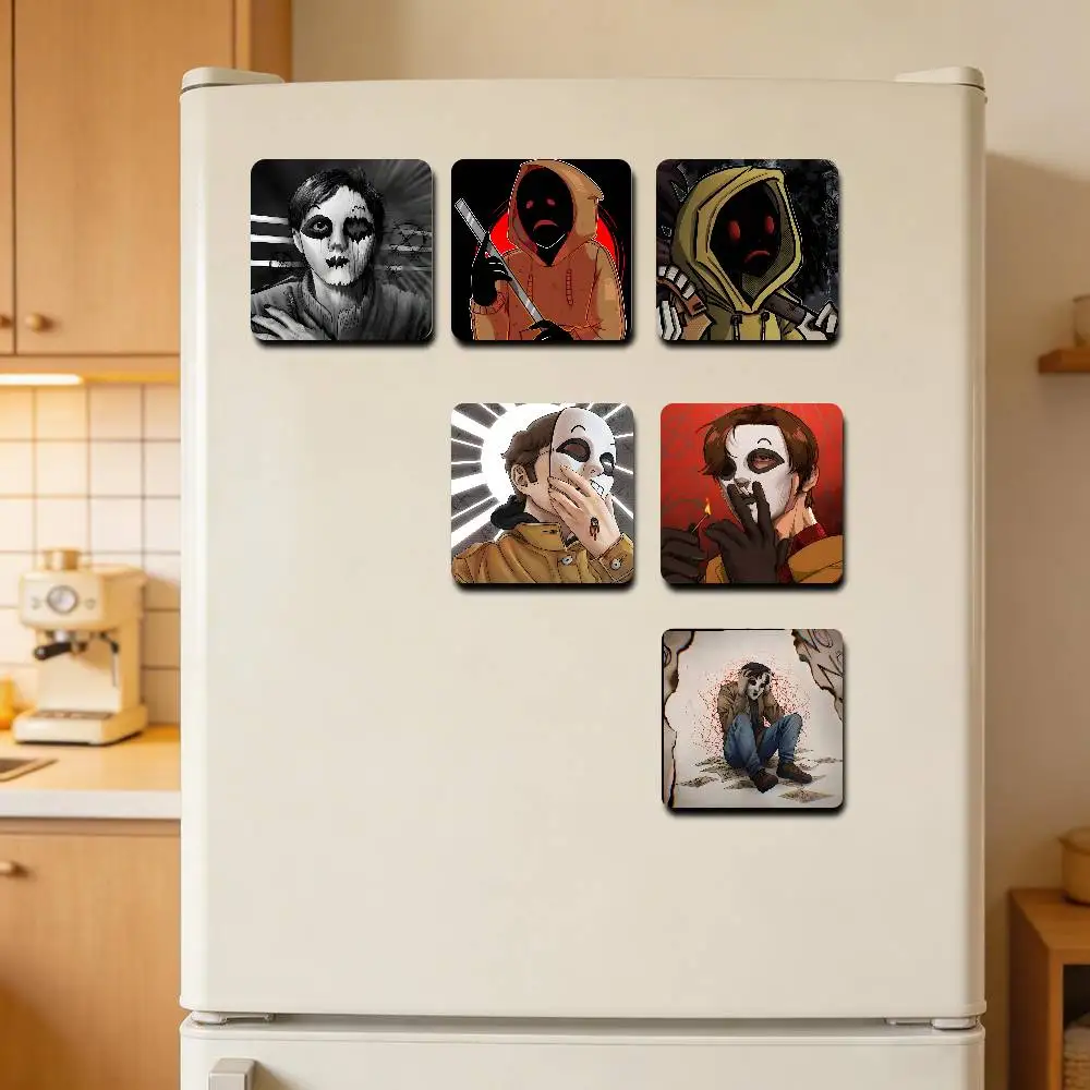 Operator MH Marble Hornets Magnetic Refrigerator Magnets Cute and Creative Refrigerator Magnets Souvenirs and Gifts