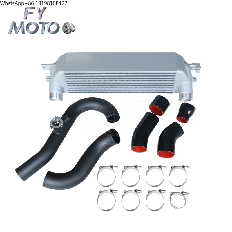 

Для Ford Mustang Ecoboost 2.3t 2015-2023 комплекты интеркулера + зарядная труба серебристый