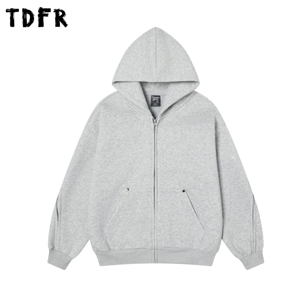 

Pocket Spliced Hooded Sweatshirts Mens Casual Simple Autumn Loose Drop Shoulder Long Sleeve Hoodies Outerwear