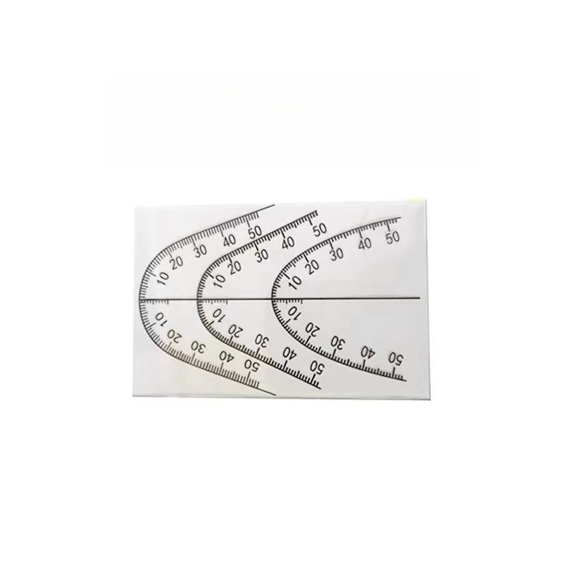 Dental T-shaped Measuring Ruler Guide Plate Tooth Alignment Rule Bite Frame Auxiliary Tooth Alignment Measuring Technician Tools