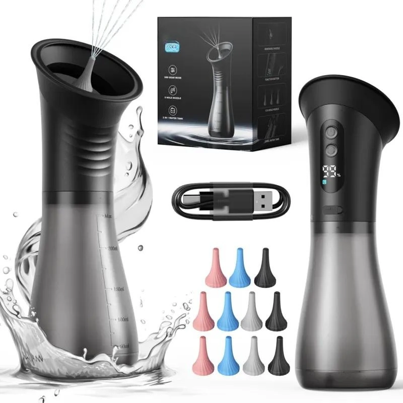 Electric Ear Cleaner Household Convenient Ear Washing Tool Portable  Flush Device for Safe and Effective  Care Cleaning