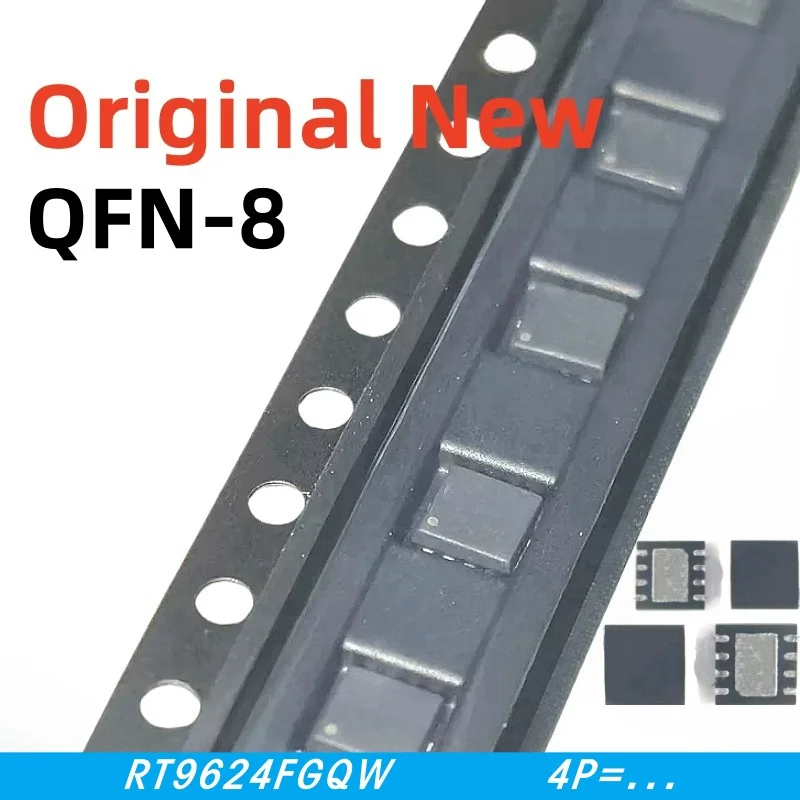 

10pcs 100% New RT9624F RT9624FGQW 4P=2D 4P=.. QFN-8 Chipset