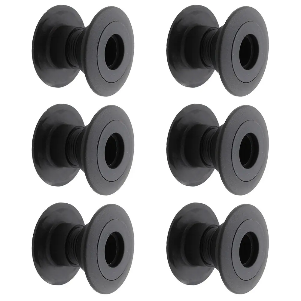

6Pcs Foosball Table Parts Plastic Replacement Bearings Thickened Bushings Professional Foosball Accessory Table Game Supply