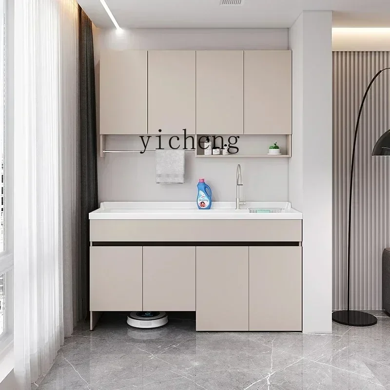 YS-11 Wash Wardrobe Drum Washing Machine Partner Hand Washing And Face Washing Laundry Tub All-in-One Cabinet Combination