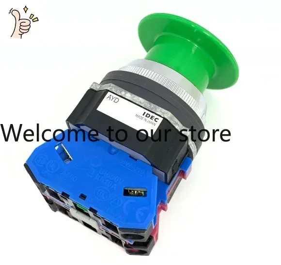 2026.4 IDEC Izumi AYD 2111 3111 4111 G R Y Red Green Button Switch Self Locking Mushroom Head