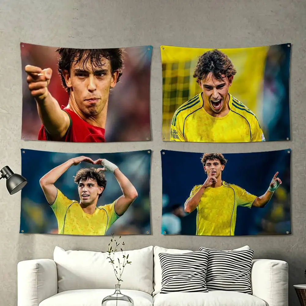 J-Joao Felix Football Flag Suitable For Party Club Outdoor Interior Wall Decoration Banner Fans Gift