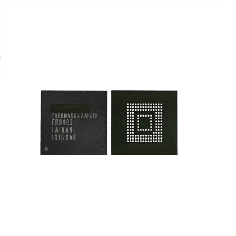 2PCS~10PCS/LOT THGBMAG6A2JBAIR  EMMC 8GB BGA