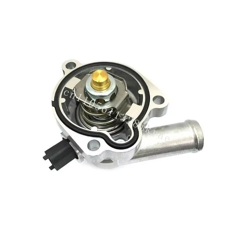 

New. 4L new aluminum engine thermostat housing assembly replaced