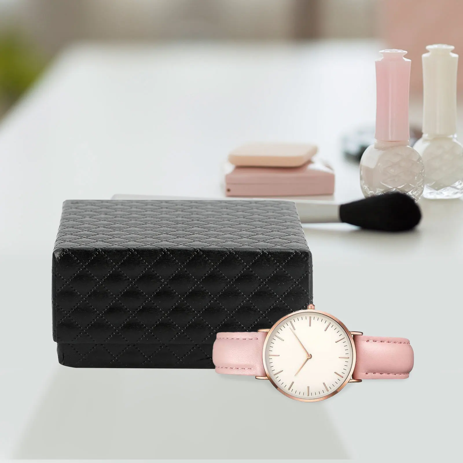 

Pocket Box Holder Mens Watch Storage Case Jewelry Organizer Display Gift For Family Friends Pocket Watch Storage Box