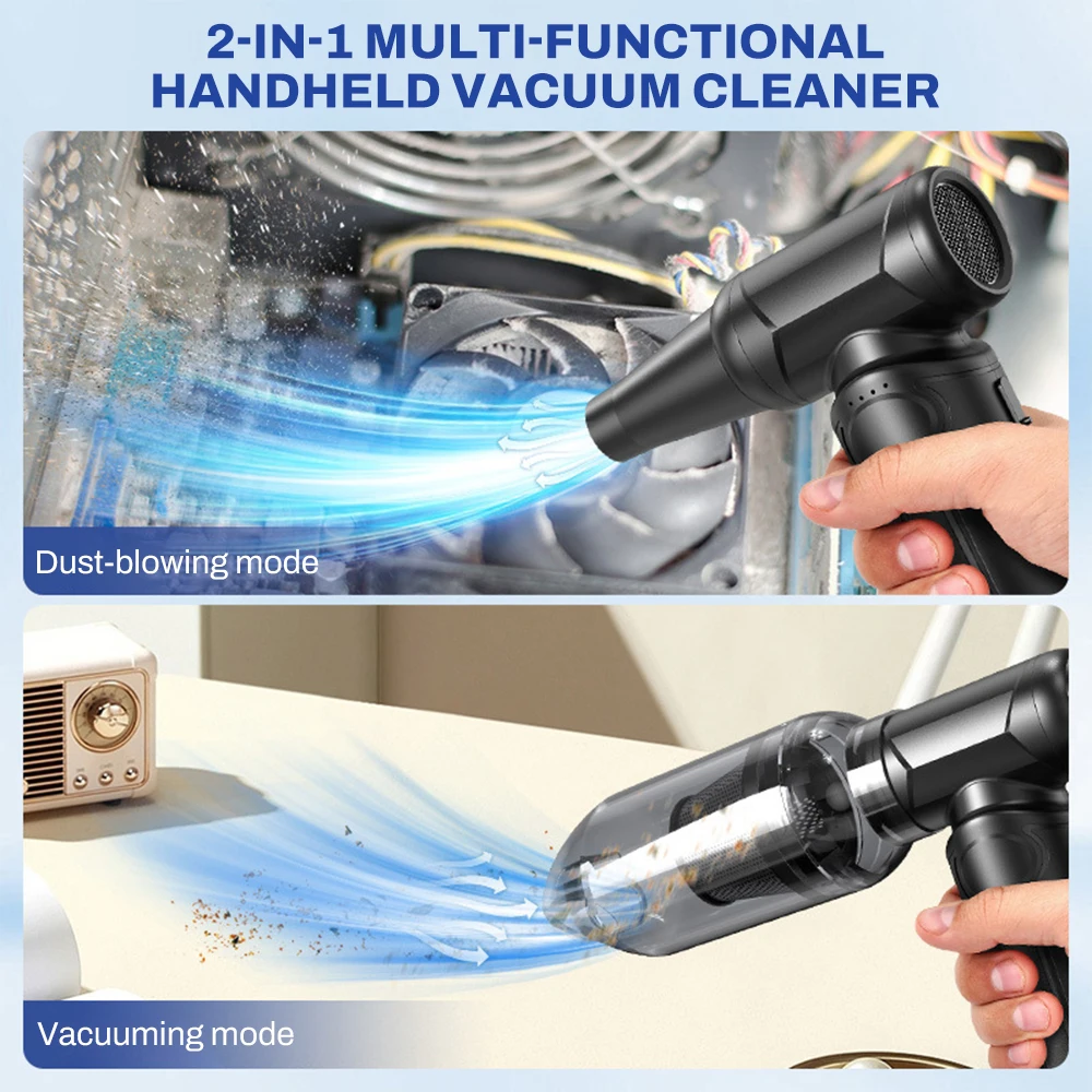 

Turbo Fan Rechargeable Blower 800000RPM Brushless Air Blower Turbo Jet Fan Portable Dust Blower Electric Dryer Vacuum Cleaner