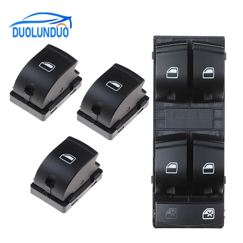 New Hight Quality Car Accessories 4F0959851A 4F0959855A 4F0959851F5PR Window Switch For Audi A6 C6