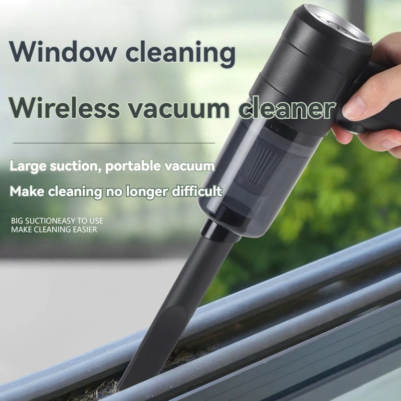 Car Vacuum Cleaner 3-in-1 Wireless Charging Portable Car Vacuum Cleaner Handheld High-power Long-life Car Appliances