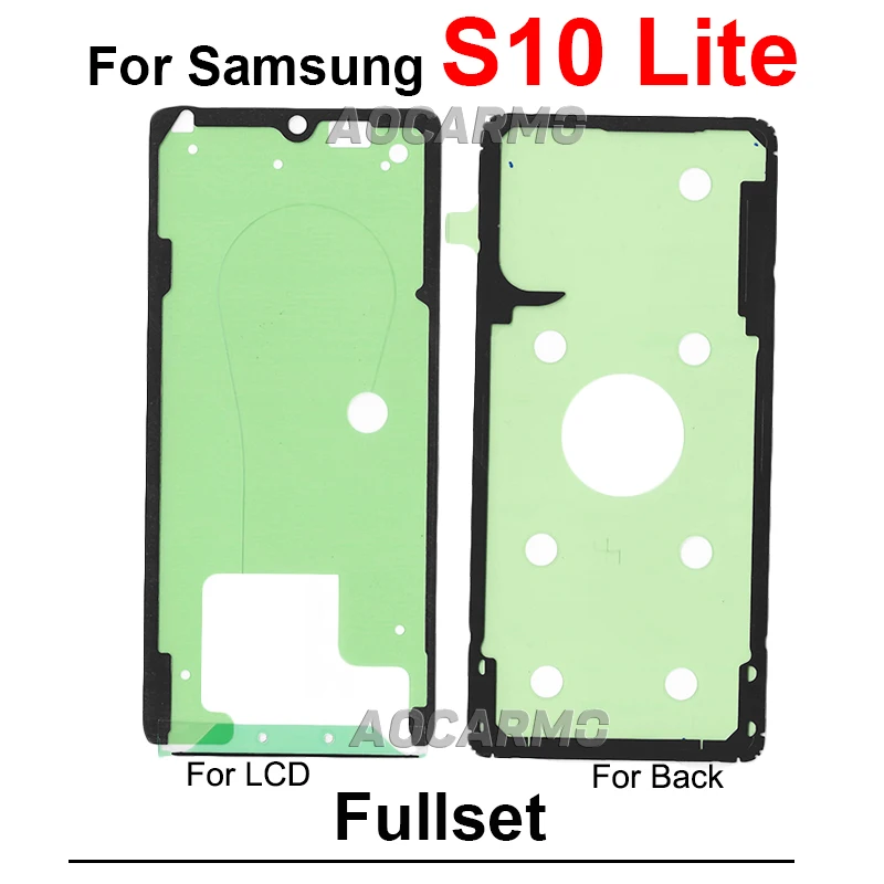 FullSet Adhesive For Samsung Galaxy S6 S7 Edge+ S8 S9 Plus S10+ Lite 5G S10E S10PLUS LCD Display Back Cover Battery Sticker Glue