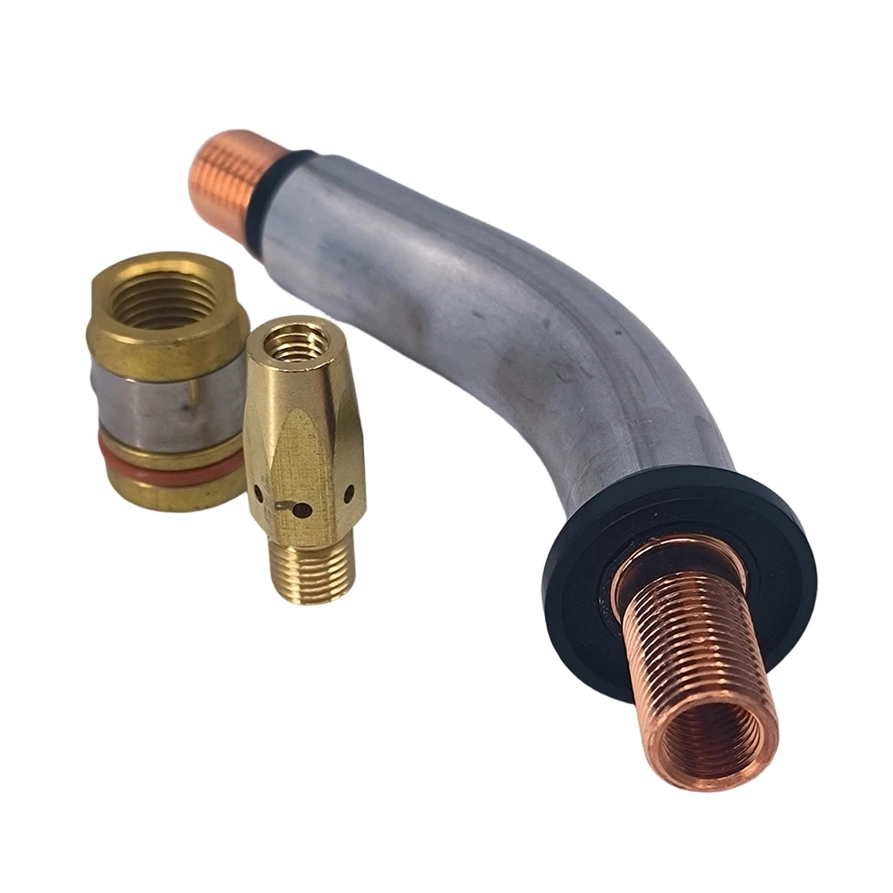 MIG Welding Torch Tube Swan-Neck Conductor W/ Diffuser For Miller M25 M-25 For Millermatic 200 210 212 250 Welding Torches