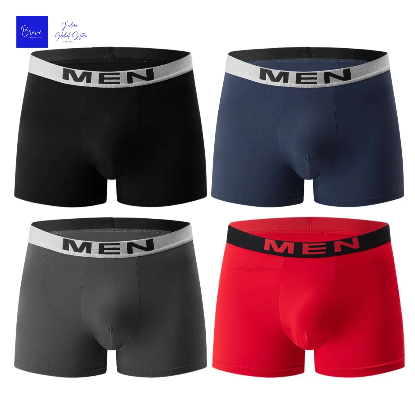 

1Pc Mens Underwear Male Boxers Sexy Underpants Comfortable Breathable Fashion Teenagers Boys Panties Underwear Boxershorts Men