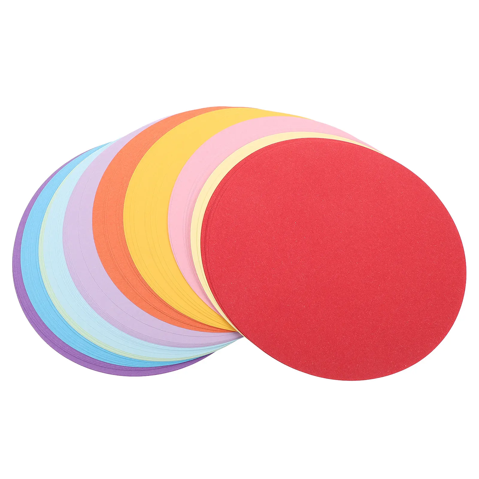 

300Pcs Origami Paper Colored Round Circles Double Sided for DIY Craft Paper Folding Handmade Art Origami for
