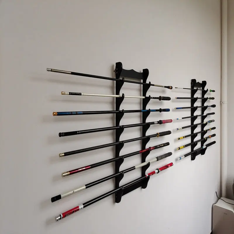 It is easy to use on the wall to store the flute fishing rod, display stand, high-quality knife and sword holder, free shipping,