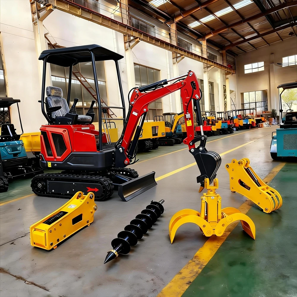 

Mini Diggers Excavator 1.7Ton 1.8Ton Construction Equipment Mini Excavator Europe Factory Direct Sale EPA Euro 5