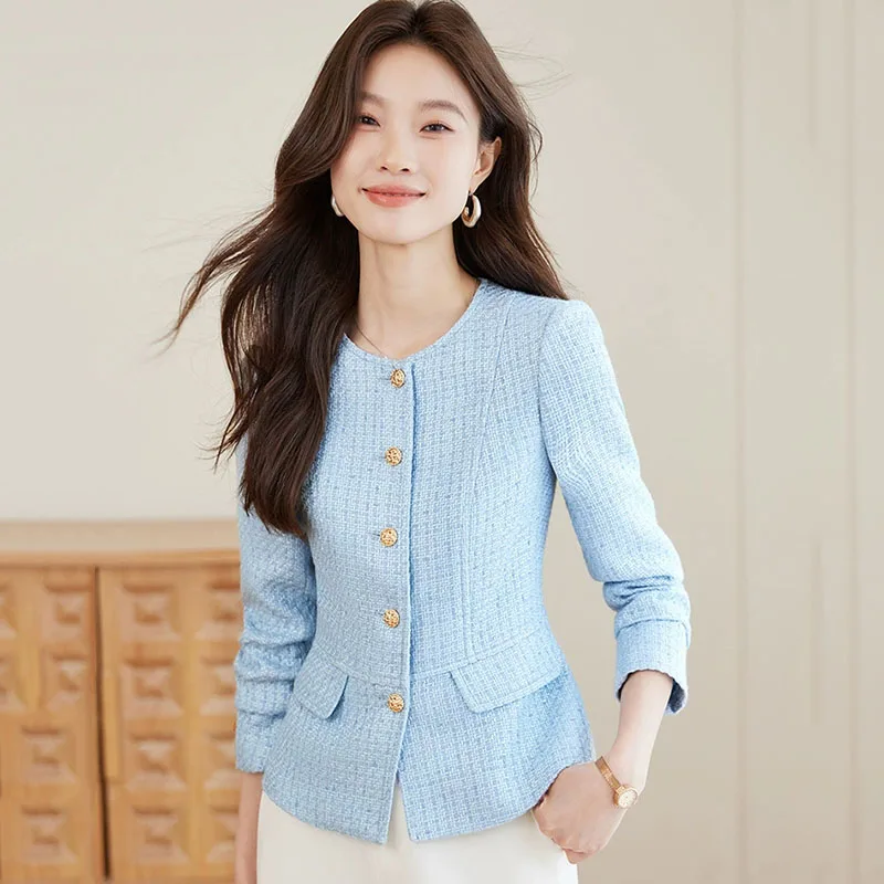 Spring Autumn Fashion Lady Outerwear Casual Wild  Long Sleeve Ladies Coat  Overcoa Korean High Quality Women's Short Jacket 2026