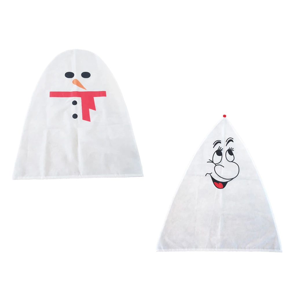 

2Pcs Christmas Tree Winter Cover Heavy Duty Weather Resistant Storage Bag for Outdoor Plants Xmas Holiday Decor