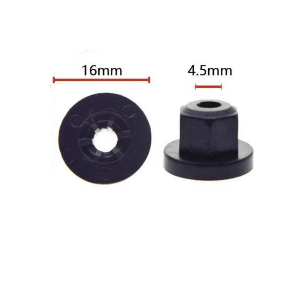 20pcs Plastic Nut With Ring Car Accessories Automotive Fasteners For BMW E36 E39 E46 E60 E61 E65 E90 E91 X3