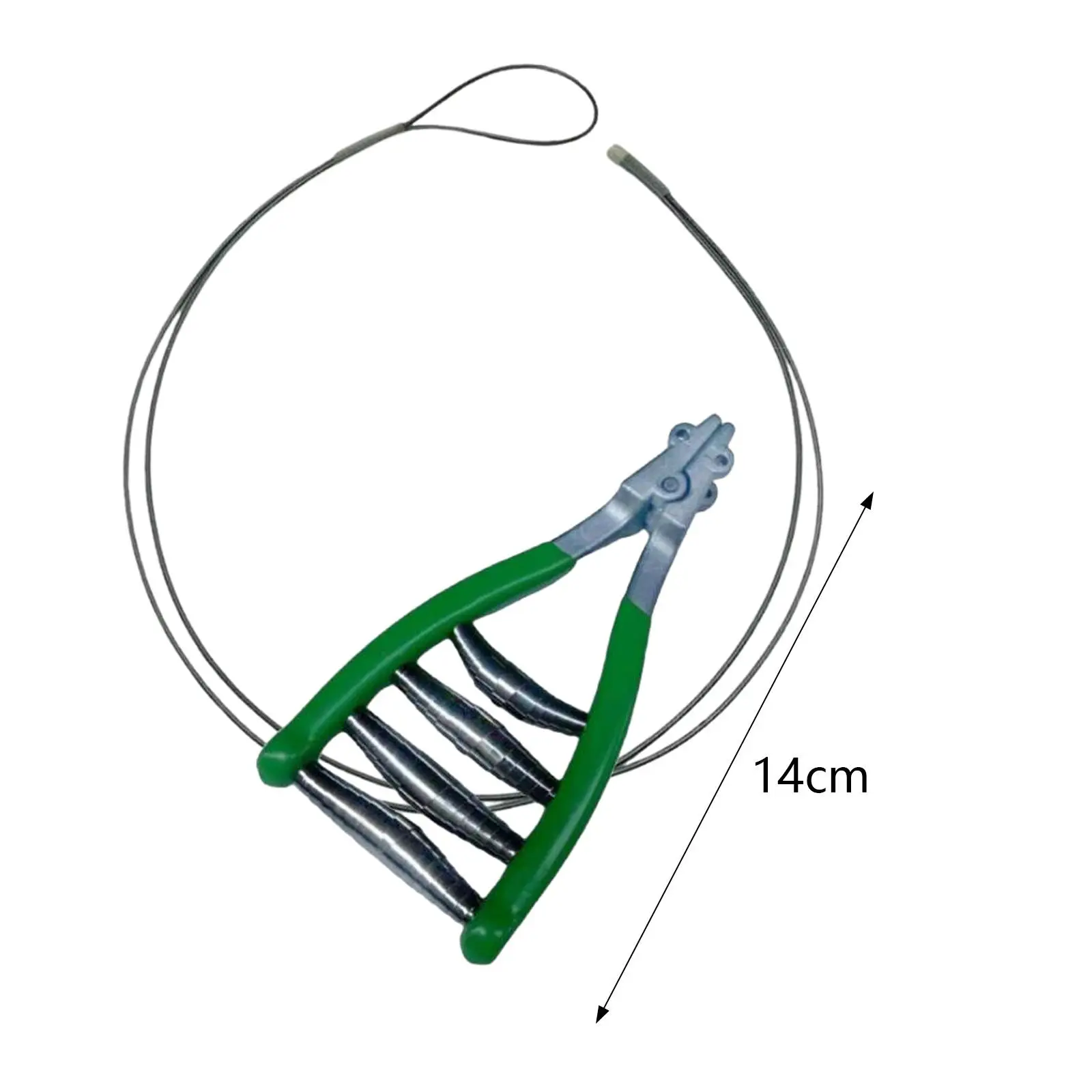 Sports Starting Clamp Extension Cord 4 Springs Starter Clamp Stringing Clamp Stringing Tool for Tennis Racquet Squash Badminton