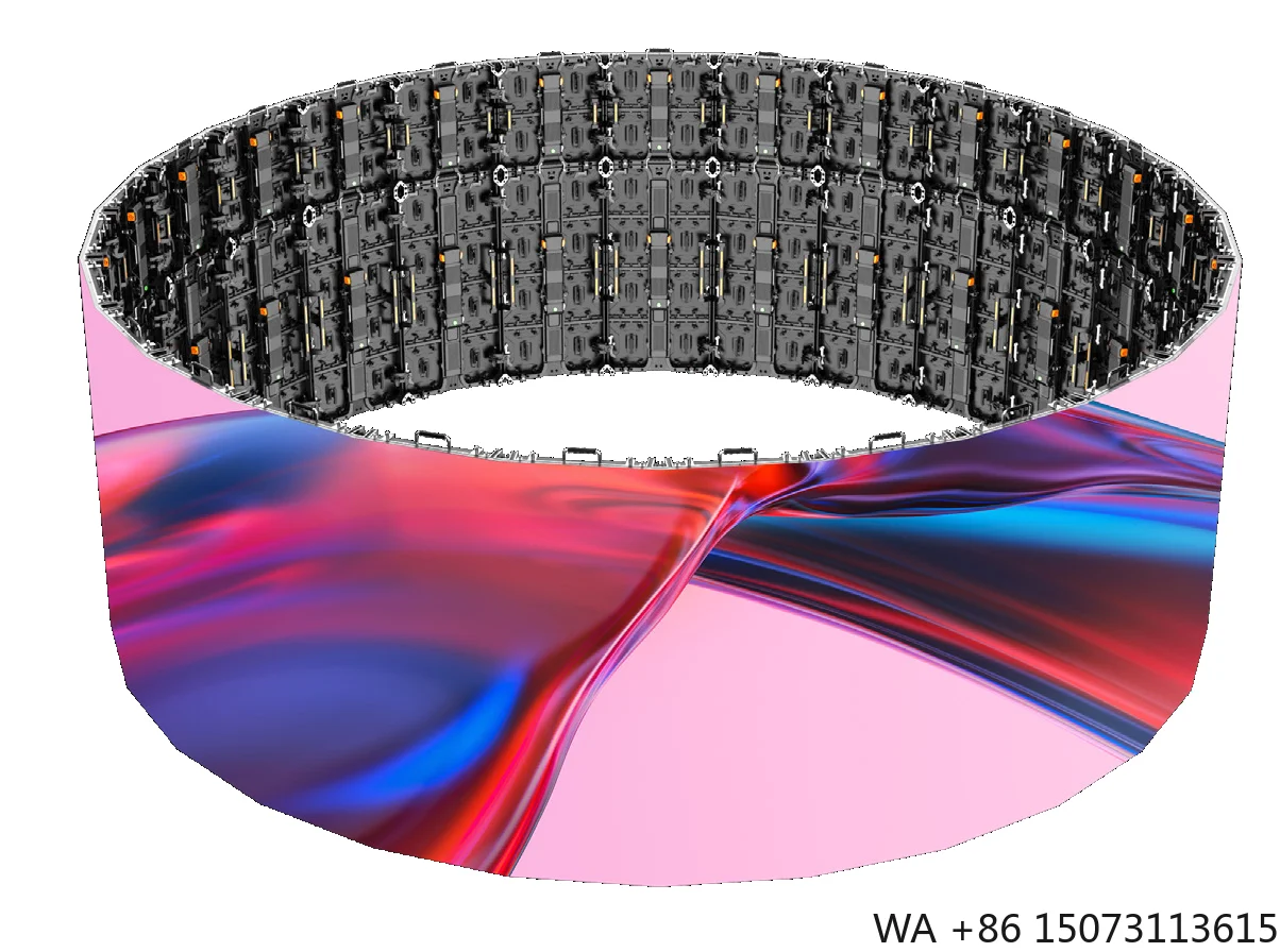 جدار فيديو LED للإيجار بدون خياطة - 500 × 500 مم P2.6/P2.9/P3.91/P4.81 خلفية للمسرح الداخلي/الخارجي