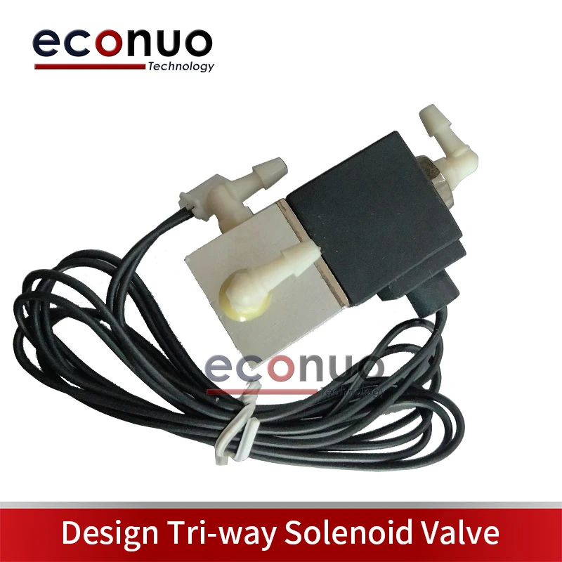 Design Solenoid Valve tri-way DC24V 4.4W  Port Compact Air Gas Valve for Printer CNC Machine Control
