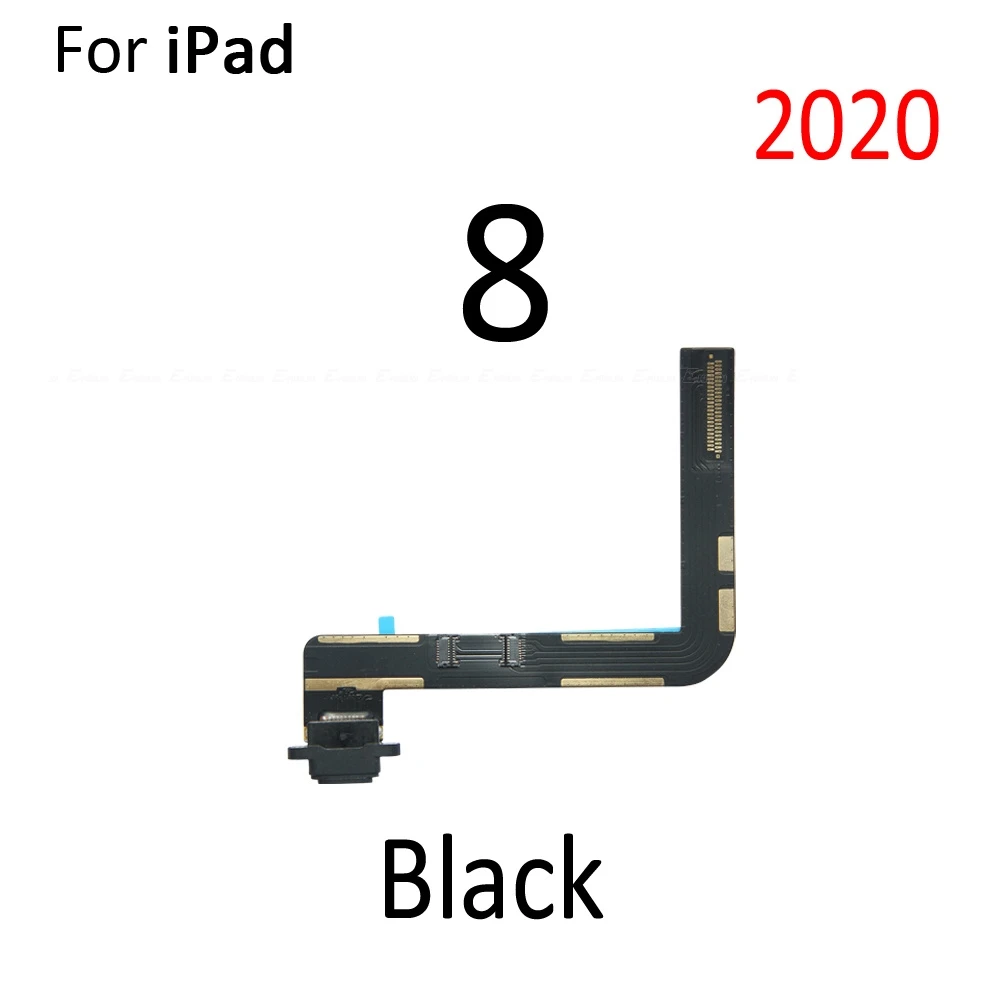 Kabel Fleksibel Port Pengisian Daya Konektor Dock USB untuk iPad 3 4 5 6 7 8 9 10 9.7 10.2 10.9 inci Suku Cadang Perbaikan