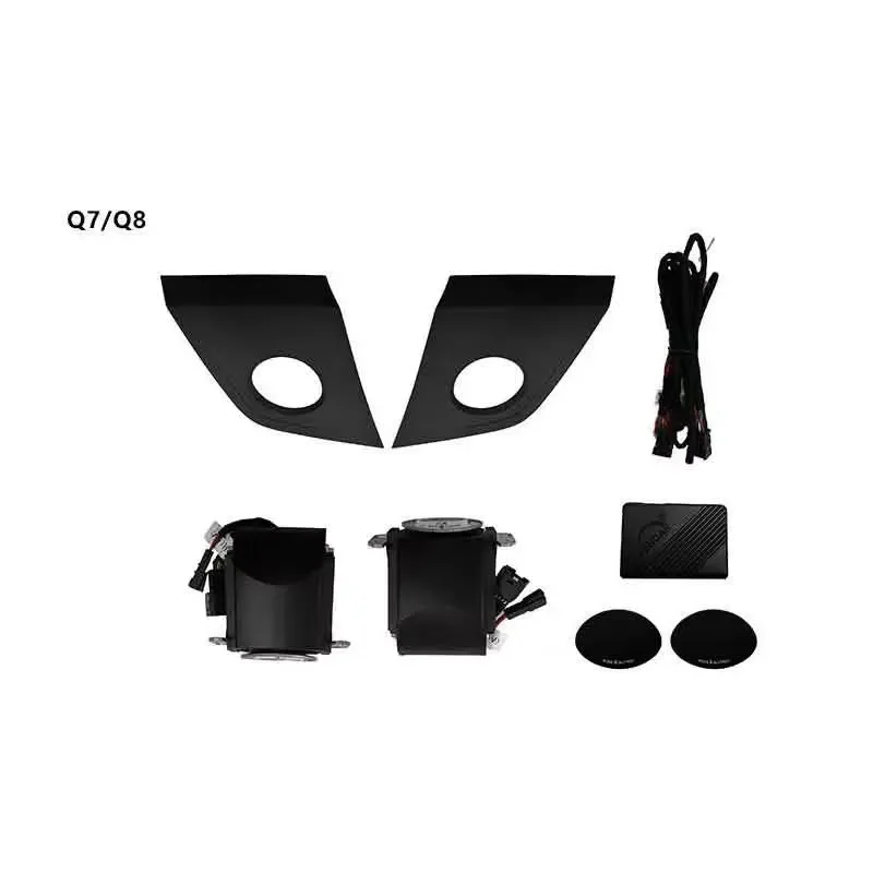 Treble Horn Refit Part Dashboard Interior Light with 32 Colors Car Lifting Tweeter Speaker for Q7 Q8 Ambient Light