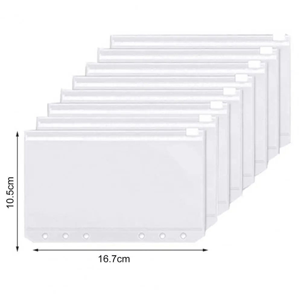 ซองจดหมายเงินสด2023แผนงบประมาณเครื่องผูก6หลุมสำหรับ A6จัดการทางการเงิน