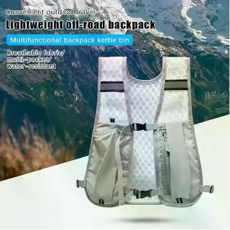 

Running Hydrating Vest Backpack Ultralight Hydration Jogging Vest Men Breathable Marathon Bicycle Bag Water Bottle 500ML